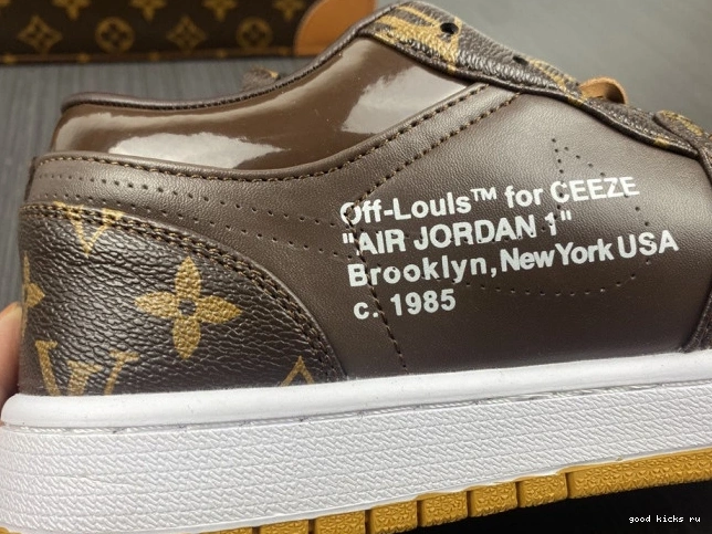 Air LOW 1 OW Off-Louis AJ1 x Jordan 0825